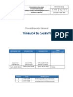 Procedimiento para Trabajos en Caliente - B