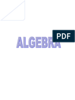 ALGEBRA Apuntes