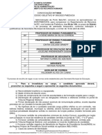 Convocacao 017.2024 Processo Seletivo 006.2023