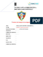 Indagación Científica Descriptiva