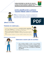 Ficha de Planificación Narración