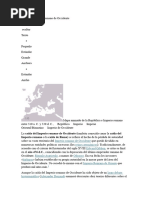 Caída Del Imperio Romano de Occidente