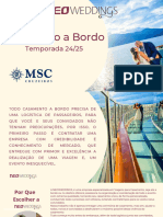 Pacotes de Casamento A Bordo MSC Cruzeiro 24 - 25