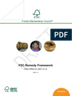 FSC Remedy Framework FSC-PRO-01-007 V1-0 0