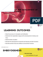 Obs. 2. Fertilization, Fetus & Placental Development