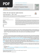 Carbon Risk and Corporate Capital Structure