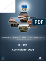 Ktu B Tech Curriculum 2024