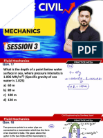 Fluid Mechanics 3 (Fluid Static)