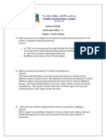 SST-power Sharing - Notes Class 10