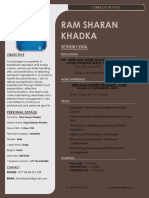 Ram Sharan Khadka CV