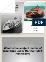 Lecture 11 - Marine Hull Insurance