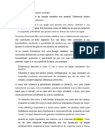 Estudo Dirigido 3 Avaliações Zoologia