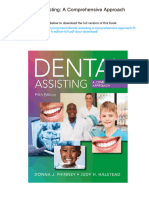 Dental Assisting: A Comprehensive Approach. 5th Edition. ISBN 1305967631, 978-1305967632