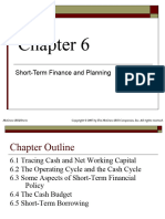 Chapter 06 - ACF Short Term Finance and Planning