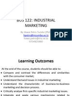 Bus 122 - Industrial Marketing