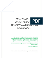 Recorrido 1. Conceptualizando La Evaluación.