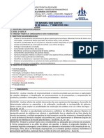 PLANO DE AULA - LP - 1 Série A - 4º Bim. Aulas 01 A 10