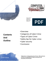 Manav22CSU111 - PPT Cyber Crime