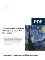 A Noite Estrelada de Vincent Van Gogh Um Olhar para o Ceu e A Alma