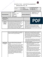 Programacion y Unidad de Segundo Adelina 2019