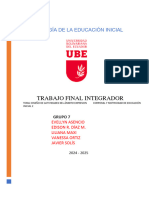 Trabajo Final Pedagogía de La Educación Inicial (Exámen)