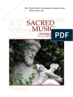 Sacred Music, 134.2, Summer 2007 The Journal of The Church Music Association of America