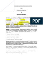 Contrato Prestacion de Servicios A Honorarios 2024