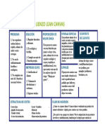 Lienzo Lean Canvas (Ejemplo Único)