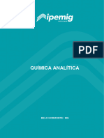 Ipemig - Apostila - Química Analítica PDF