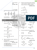 Hydrocarbon OC PYQ (2021-2024) Questions + Answer