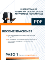 Instructivo Afiliacion Empleador Actividad Mercantil