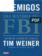 Enemigos Una Historia Del FBI - Tim Weiner