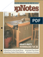 ShopNotes #24 (Vol. 04) - Heavy-Duty Workbench - Text