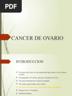 Cancer de Ovario Pres