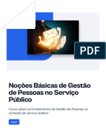 Nocoes Basicas de Gestao de Pessoas No Servico Publico