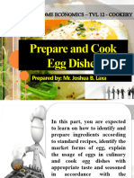 Lesson 8 - Prepare Egg Dishes