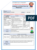 Ses-Mierc-Comun-Reconocemos La Estructura Del Predicado-Jezabel Camargo Único Contacto 978 387 435