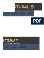 Automated Estimate - Structural