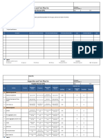 Inspection and Test Plan For: Façade Precast (PC)