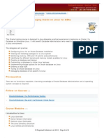 Oracle Database 11g Managing Oracle On Linux For DBAs