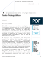 Teste Palográfico - IBAP - Instituto Brasileiro de Avaliação Psicológica