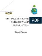 Beach Cleanup '22 - Project Proposal