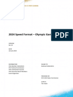 2024 Speed Format Olympic Games