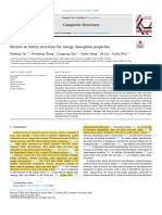 Review On Lattice Structures For Energy Absorption Properties