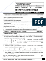 Examen Blanc Mazenod Tle C