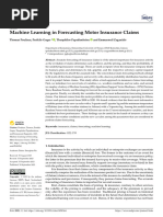 Machine Learning in Forecasting Motor Insurance CL