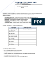 Ict 7 Day 1 - Activity Worksheet