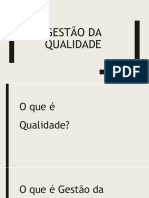 Gestão Da Qualidade