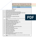 TDC - Milestone 1 & Milestone-2 Facility Requirement