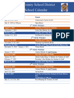 2024-2025 District Calendar - Taliaferro